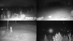 Sdružený snímek okolí chaty Myslivna