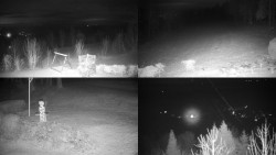 Sdružený snímek okolí chaty Myslivna