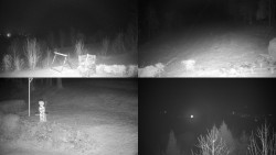 Sdružený snímek okolí chaty Myslivna