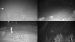 Sdružený snímek okolí chaty Myslivna