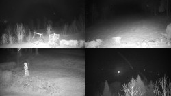 Sdružený snímek okolí chaty Myslivna