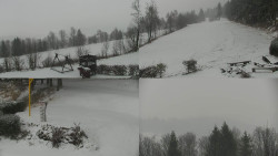 Sdružený snímek okolí chaty Myslivna