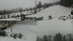 Sdružený snímek okolí chaty Myslivna