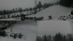 Sdružený snímek okolí chaty Myslivna