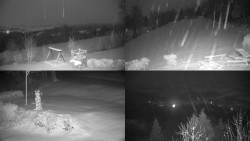 Sdružený snímek okolí chaty Myslivna