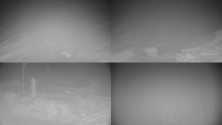 Sdružený snímek okolí chaty Myslivna