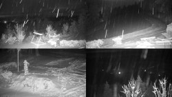 Sdružený snímek okolí chaty Myslivna