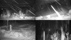 Sdružený snímek okolí chaty Myslivna