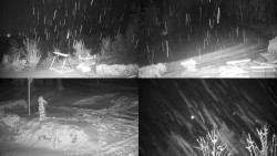 Sdružený snímek okolí chaty Myslivna