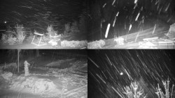 Sdružený snímek okolí chaty Myslivna