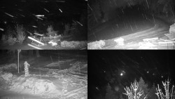 Sdružený snímek okolí chaty Myslivna