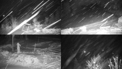 Sdružený snímek okolí chaty Myslivna