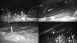 Sdružený snímek okolí chaty Myslivna