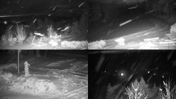 Sdružený snímek okolí chaty Myslivna