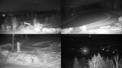 Sdružený snímek okolí chaty Myslivna