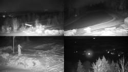 Sdružený snímek okolí chaty Myslivna