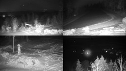 Sdružený snímek okolí chaty Myslivna