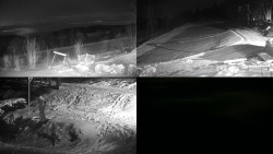 Sdružený snímek okolí chaty Myslivna