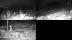 Sdružený snímek okolí chaty Myslivna