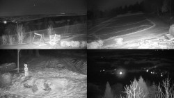 Sdružený snímek okolí chaty Myslivna