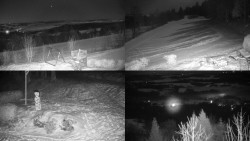 Sdružený snímek okolí chaty Myslivna