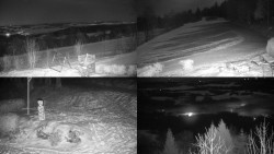 Sdružený snímek okolí chaty Myslivna