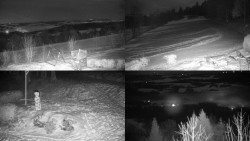 Sdružený snímek okolí chaty Myslivna