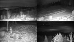 Sdružený snímek okolí chaty Myslivna