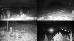 Sdružený snímek okolí chaty Myslivna