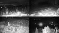 Sdružený snímek okolí chaty Myslivna