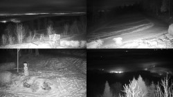 Sdružený snímek okolí chaty Myslivna