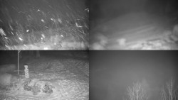 Sdružený snímek okolí chaty Myslivna