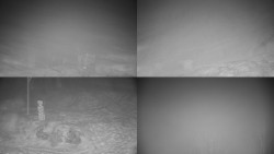 Sdružený snímek okolí chaty Myslivna