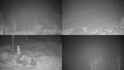 Sdružený snímek okolí chaty Myslivna