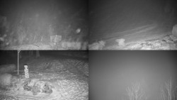 Sdružený snímek okolí chaty Myslivna