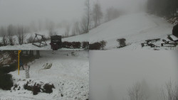 Sdružený snímek okolí chaty Myslivna