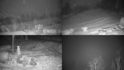 Sdružený snímek okolí chaty Myslivna