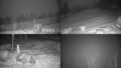 Sdružený snímek okolí chaty Myslivna