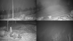 Sdružený snímek okolí chaty Myslivna