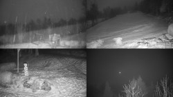 Sdružený snímek okolí chaty Myslivna