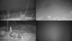 Sdružený snímek okolí chaty Myslivna