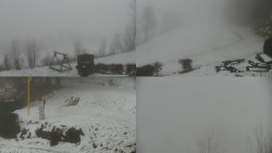 Sdružený snímek okolí chaty Myslivna