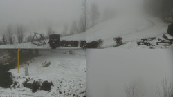 Sdružený snímek okolí chaty Myslivna