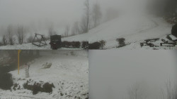 Sdružený snímek okolí chaty Myslivna