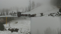 Sdružený snímek okolí chaty Myslivna