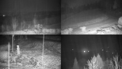 Sdružený snímek okolí chaty Myslivna