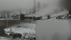 Sdružený snímek okolí chaty Myslivna