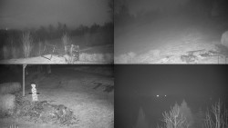 Sdružený snímek okolí chaty Myslivna