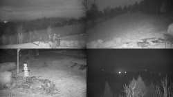 Sdružený snímek okolí chaty Myslivna