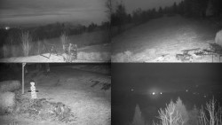 Sdružený snímek okolí chaty Myslivna